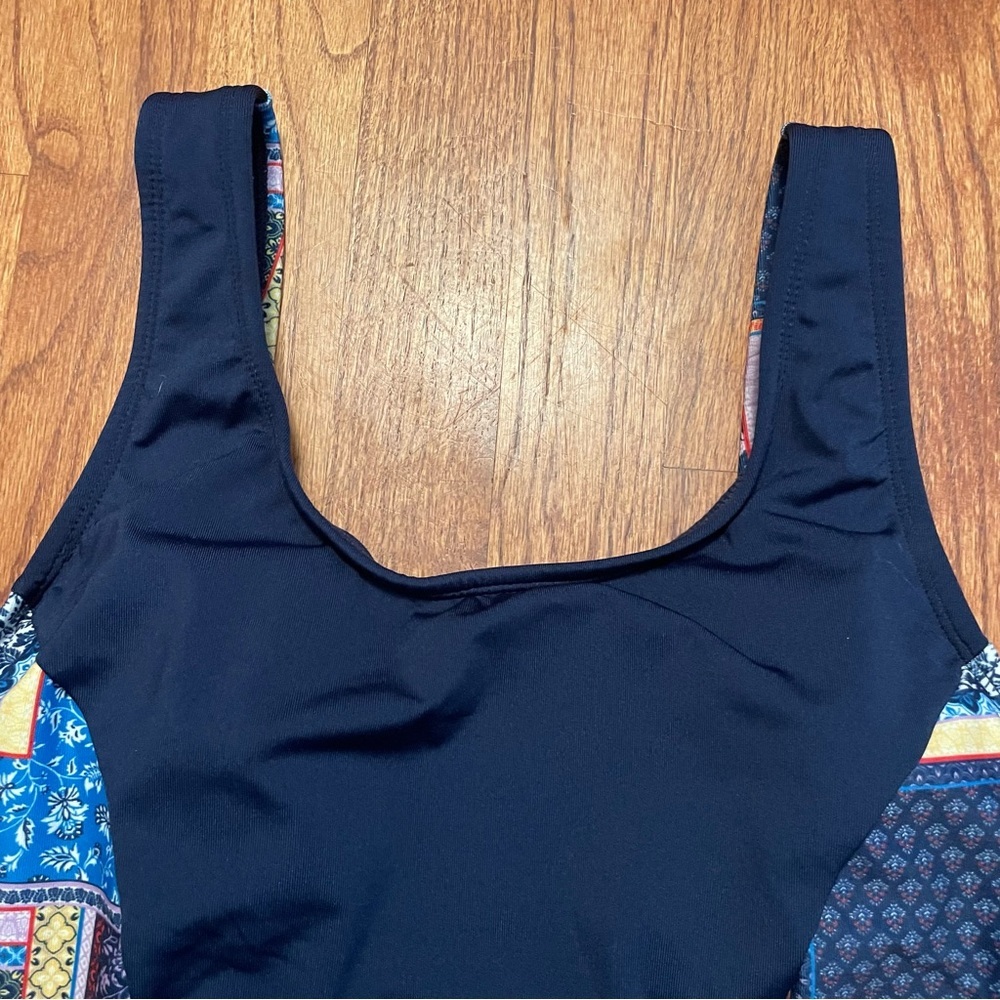 NWT Dolfin Aquashape Color Block Swim Dress size 16 - Picture 3 of 15